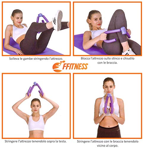 FFitness Thigh Master, Mujer, Azul Celeste, Talla única