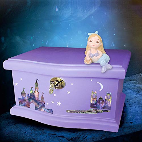 FGDFGDFEEGVD Joyero Musical para niños, joyero Musical para niñas con Bailarina, Estuche Musical de Madera púrpura con Espejo Grande FGDFGDFEEGVD Joyero Musical para niños, joyero Musical para niñas con Bailarina, Estuche Musical de Madera púrpura con Espejo Grande