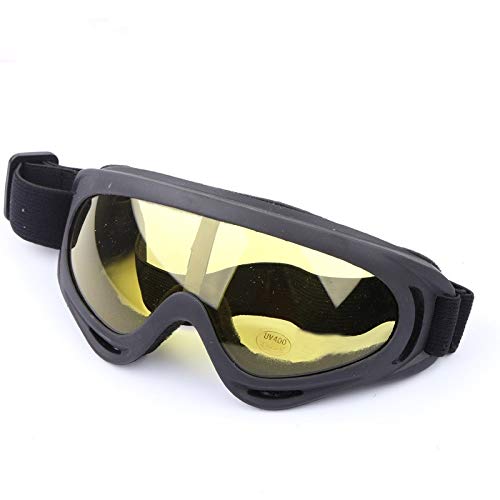 FGGTMO Gafas de esquí, Anti-vaho Gafas de esquí Snowboard for los Hombres y de Las Mujeres Profesionales de Motos de Nieve patín Gafas con protección UV400, for el esquí, Patinaje (Color : K)