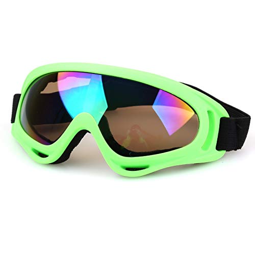 FGGTMO Gafas de esquí, Anti-vaho Gafas de esquí Snowboard for los Hombres y de Las Mujeres Profesionales de Motos de Nieve patín Gafas con protección UV400, for el esquí, Patinaje (Color : K)
