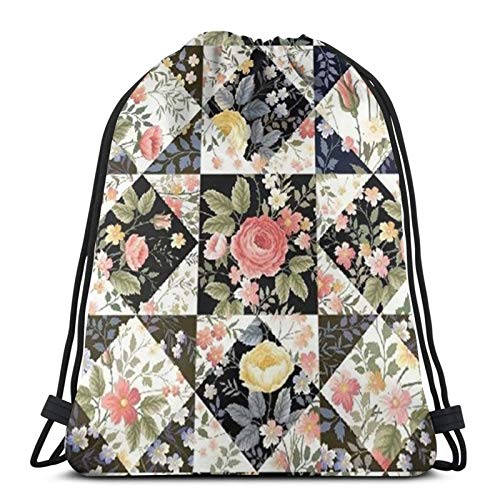 fgjfdjj Bolso de Lazo Personalizado Remiendo Floral, Bolso de Escuela del Gimnasio del fútbol de la natación para Las Muchachas de los Muchachos fgjfdjj Bolso de Lazo Personalizado Remiendo Floral, Bolso de Escuela del Gimnasio del fútbol de la natación para Las Muchachas de los Muchachos