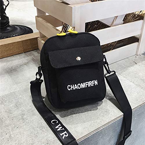 FiedFikt - Bolso al hombro para mujer negro A FiedFikt - Bolso al hombro para mujer negro A