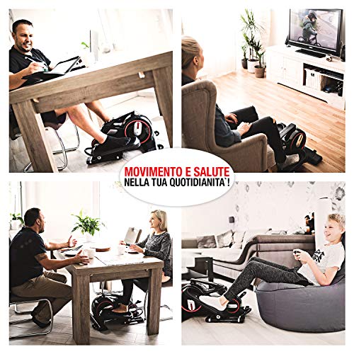 Fiera 2020 - Mini bicicleta elíptica con aplicación Stepper DFX100 Crosstrainer para el ejercicio físico en la oficina y en casa, salud durante el trabajo, no necesita escritorio ajustable Fiera 2020 - Mini bicicleta elíptica con aplicación Stepper DFX100 Crosstrainer para el ejercicio físico en la oficina y en casa, salud durante el trabajo, no necesita escritorio ajustable