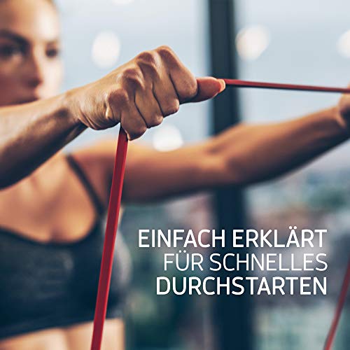 Figgrs Training Cards in German - Fitness Band Basics I 50 Ejercicios para Aumentar la Fuerza y la Estabilidad de Todos los músculos para Hombres y Mujeres Desde Principiantes hasta Profesionales