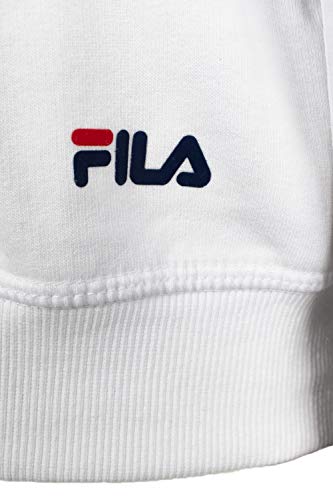 Fila 681090 Classic Pure M67 - Sudadera con capucha para hombre, color blanco Blanco XL Fila 681090 Classic Pure M67 - Sudadera con capucha para hombre, color blanco Blanco XL