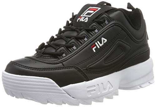 FILA Disruptor, Zapatillas Mujer, Negro (Black), 37 EU FILA Disruptor, Zapatillas Mujer, Negro (Black), 37 EU