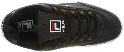 FILA Disruptor, Zapatillas Mujer, Negro (Black), 37 EU FILA Disruptor, Zapatillas Mujer, Negro (Black), 37 EU