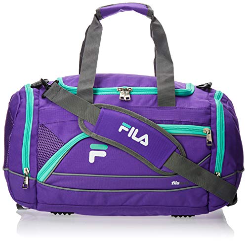 Fila Sprinter - Bolsa de Deporte para Gimnasio, Color Morado, Azul, tamaño Talla única