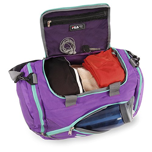 Fila Sprinter - Bolsa de Deporte para Gimnasio, Color Morado, Azul, tamaño Talla única Fila Sprinter - Bolsa de Deporte para Gimnasio, Color Morado, Azul, tamaño Talla única