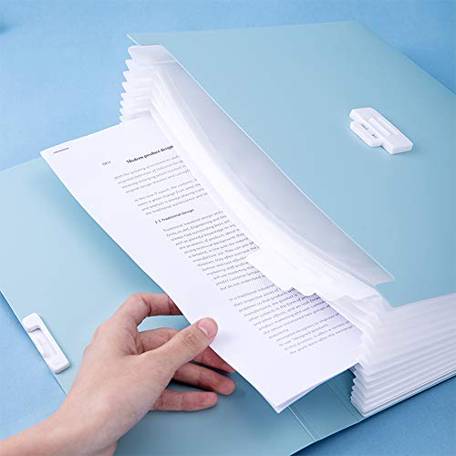 File Shelf Carpeta del Administrador De Archivos Extendido A4, Escuela/Oficina 13 Bolsillos Carpeta De Gran Espacio con Cubierta Bolso PláStico PortáTil Bolsa De Archivo Extendido File Shelf Carpeta del Administrador De Archivos Extendido A4, Escuela/Oficina 13 Bolsillos Carpeta De Gran Espacio con Cubierta Bolso PláStico PortáTil Bolsa De Archivo Extendido