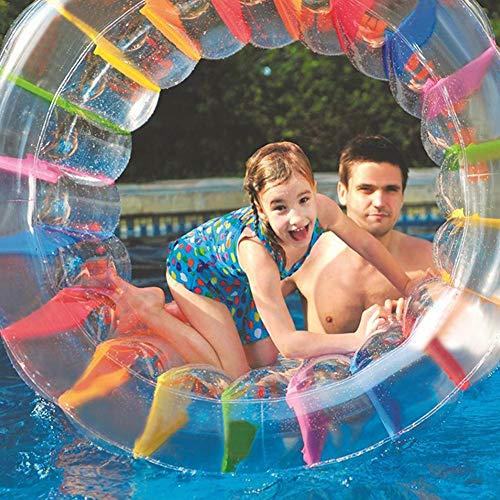 Film Rodillo Inflable Rueda de Rodillo de Juguete Rueda de Rodillo Multifuncional para niños Césped Piscina de césped al Aire Libre