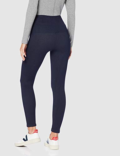 find. Leggings Efecto Denim para Mujer , Azul (Blue), 38 (Talla del Fabricante: Small)