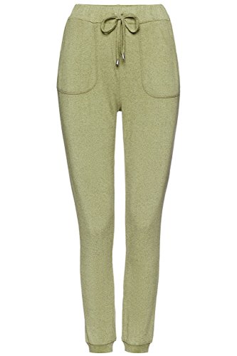 find. Pantalón Jogger con Bolsillos Para Mujer , Verde (Khaki), 40 (Talla del Fabricante: Medium)