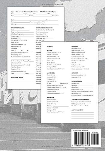 Find Your Dream RV: RV Comparison Shopping Journal Find Your Dream RV: RV Comparison Shopping Journal