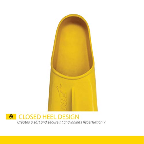FINIS Adult Z2 - Aletas de natación, tamaño E, color amarillo FINIS Adult Z2 - Aletas de natación, tamaño E, color amarillo