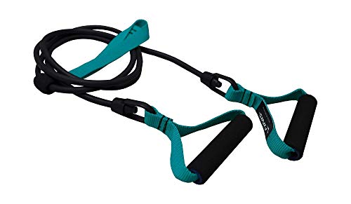 Finis Training Equiptment Dry Land Cord Medium Cuerda de Entrenamiento en seco para natación, Unisex, Verde