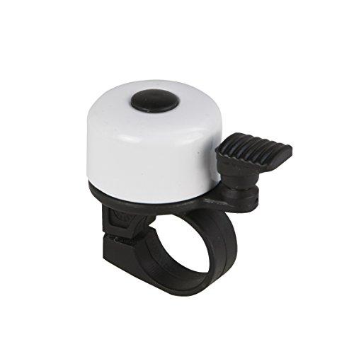Fischer Mini Timbre para Bicicleta, Unisex Adulto, Blanco, Talla única Fischer Mini Timbre para Bicicleta, Unisex Adulto, Blanco, Talla única