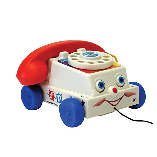 Fisher-Price 1694 - Teléfono de Juguete con Cuerda para Tirar