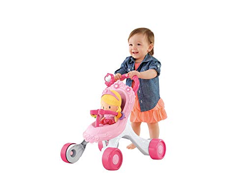 Fisher-Price CGN65 - Caminante musical de paseo para muñecas (no incluida) Fisher-Price CGN65 - Caminante musical de paseo para muñecas (no incluida)