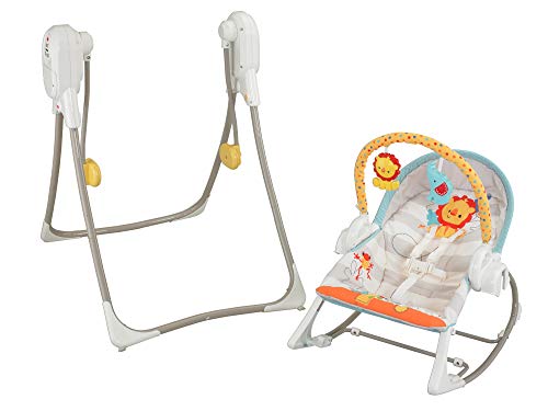 Fisher-Price Columpio hamaca 3 en 1, para bebé recién nacido (Mattel BFH07) Fisher-Price Columpio hamaca 3 en 1, para bebé recién nacido (Mattel BFH07)