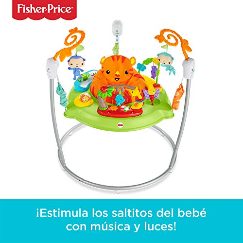Fisher-Price Saltador animalitos de la selva, para bebé +1 año (Mattel CHM91) , color/modelo surtido