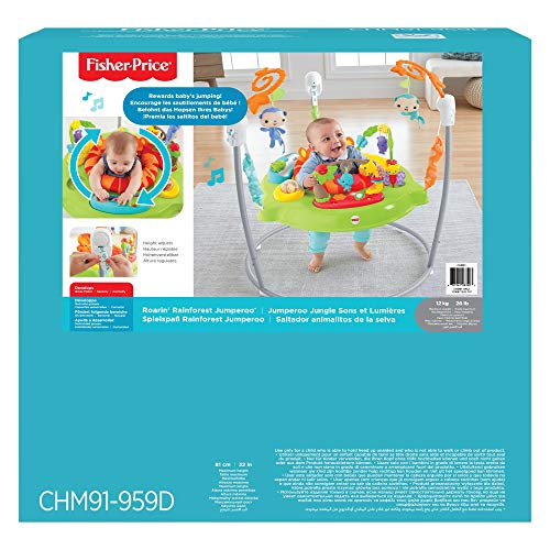 Fisher-Price Saltador animalitos de la selva, para bebƩ +1 aƱo (Mattel CHM91) , color/modelo surtido Fisher-Price Saltador animalitos de la selva, para bebƩ +1 aƱo (Mattel CHM91) , color/modelo surtido