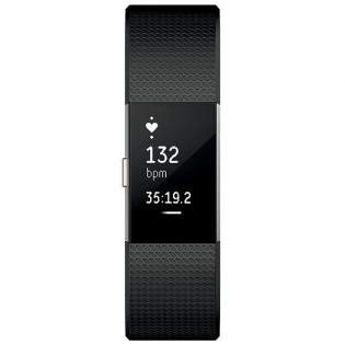 Fitbit Charge 2 Pulsera de Actividad física y Ritmo cardiaco, Unisex, Negro, S Fitbit Charge 2 Pulsera de Actividad física y Ritmo cardiaco, Unisex, Negro, S