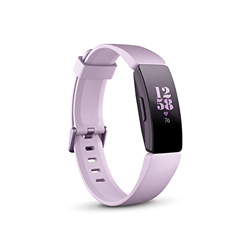 Fitbit Inspire HR, Pulsera de salud y actividad física con ritmo cardiaco, Lila