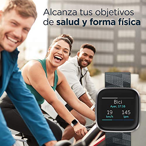 Fitbit Versa 2, el smartwatch que te ayuda a mejorar la salud y la forma física, y que incorpora control por voz, puntuación del sueño y música