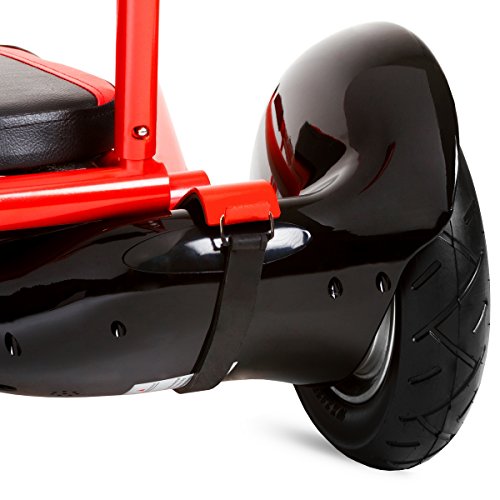 Fitfiu - SEAT10R Accesorio para Patinete Eléctrico, Rojo, 10"