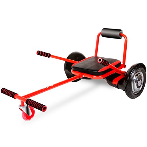 Fitfiu - SEAT10R Accesorio para Patinete Eléctrico, Rojo, 10" Fitfiu - SEAT10R Accesorio para Patinete Eléctrico, Rojo, 10"