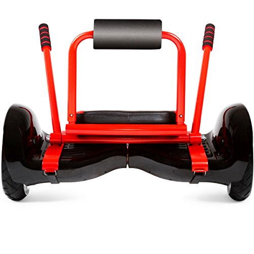 Fitfiu - SEAT10R Accesorio para Patinete Eléctrico, Rojo, 10" Fitfiu - SEAT10R Accesorio para Patinete Eléctrico, Rojo, 10"