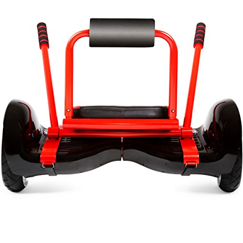 Fitfiu - SEAT10R Accesorio para Patinete Eléctrico, Rojo, 10"