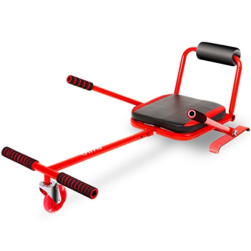 Fitfiu - SEAT10R Accesorio para Patinete Eléctrico, Rojo, 10"