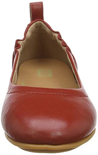 Fitflop Q74-475, Zapatos Tipo Ballet Mujer, Rojo Ladrillo, 39 EU