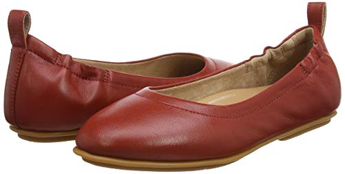 Fitflop Q74-475, Zapatos Tipo Ballet Mujer, Rojo Ladrillo, 39 EU