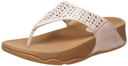 FitflopNovy - sandalias mujer, Rosa (Nude 137), 9