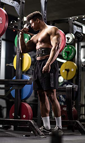 Fitgriff® Cinturón Gym V1 - Cinturon Gimnasio, Musculación, Halterofilia, Crossfit, Levantamiento Pesas, Fitness - Mujeres y Hombres - Green XX-Large