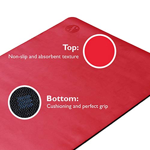 Fitindoor Passion Esterilla Yoga Antideslizante Caucho Natural Alfombrilla de Yoga Esterilla Pilates Esterilla Deporte 183cm x 61cm 4mm Fitindoor Passion Esterilla Yoga Antideslizante Caucho Natural Alfombrilla de Yoga Esterilla Pilates Esterilla Deporte 183cm x 61cm 4mm