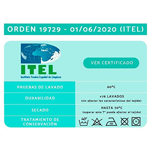 FITmask Mascarilla Reutilizable Lavable Certificada Tejido Hidrófugo Made in Spain Gym Edition - Adulto Orejera - L