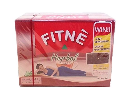 Fitnè Infusion de Hojas y Vainas de Senna - 40 g. (20 bolsas)