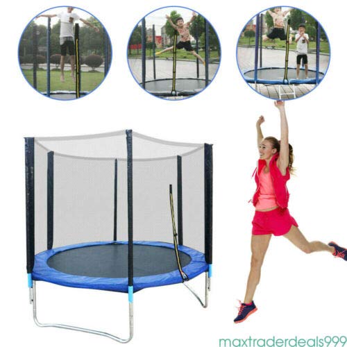 Fitness 72 "mini trampolín jardín trampolín entrenamiento en el hogar plegabl Cama elástica Infantil (183 cm, Carga útil 300 kg)