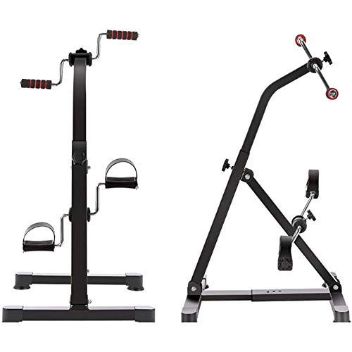 Fitness Equipment Ejercicio Bicicleta, 3 Engranajes De Ajuste De Altura, Utilizado Para Entrenamiento De Piernas Y Brazo, Entrenamiento De Rehabilitación De Extremidades Superiores E Inferiores,Rojo