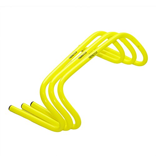 Fitness Health FH - Juego de 3 barreras para entrenamiento de velocidad de 15,24 cm, para entrenamiento de fútbol, rugby, saltos