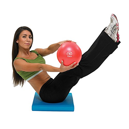 Fitness Mad Yoga o Pilates Exersoft, Exer-Soft Ball, 9/Red, Rojo, 9 Inch