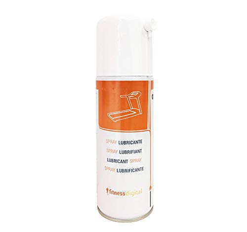 fitnessdigital Spray lubricante para Cintas de Correr 400ml - Compatible con Cintas domésticas