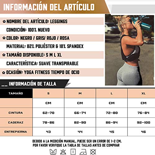 FITTOO Mallas 3/4 Leggings Capris Mujer Pantalones Yoga Alta Cintura Elásticos Super Suave #1 Gris L FITTOO Mallas 3/4 Leggings Capris Mujer Pantalones Yoga Alta Cintura Elásticos Super Suave #1 Gris L