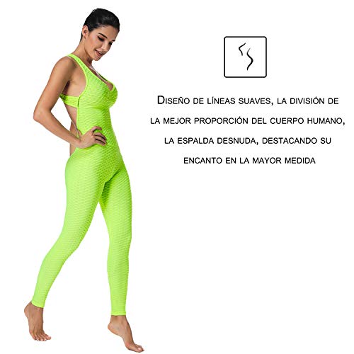 FITTOO Mallas Pantalones Deportivos Leggings Mujer Yoga de Alta Cintura Elásticos y Transpirables para Yoga Running Fitness con Gran Elásticos1370 Amarillo XL