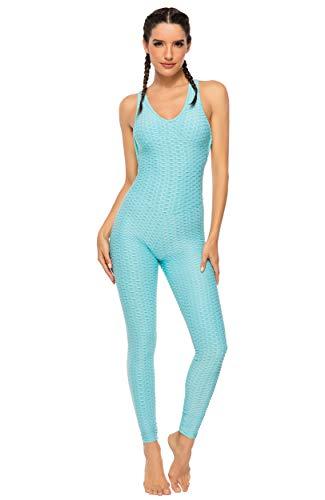 FITTOO Mallas Pantalones Deportivos Leggings Mujer Yoga de Alta Cintura Elásticos y Transpirables para Yoga Running Fitness con Gran Elásticos1370 Azul XL FITTOO Mallas Pantalones Deportivos Leggings Mujer Yoga de Alta Cintura Elásticos y Transpirables para Yoga Running Fitness con Gran Elásticos1370 Azul XL