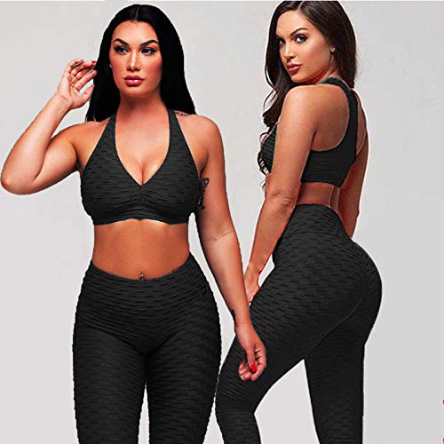 FITTOO Mallas Pantalones Deportivos Leggings Mujer Yoga de Alta Cintura Elásticos y Transpirables para Yoga Running Fitness con Gran Elásticos2060 Negro L FITTOO Mallas Pantalones Deportivos Leggings Mujer Yoga de Alta Cintura Elásticos y Transpirables para Yoga Running Fitness con Gran Elásticos2060 Negro L